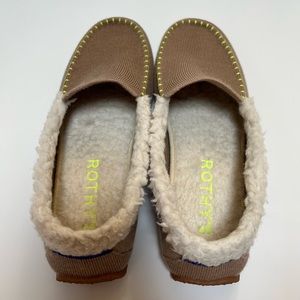 Rothy’s The Merino Slipper in Birch Tan